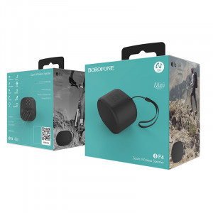 Беспроводная колонка Borofone BP4 Enjoy sports wireless speaker Black