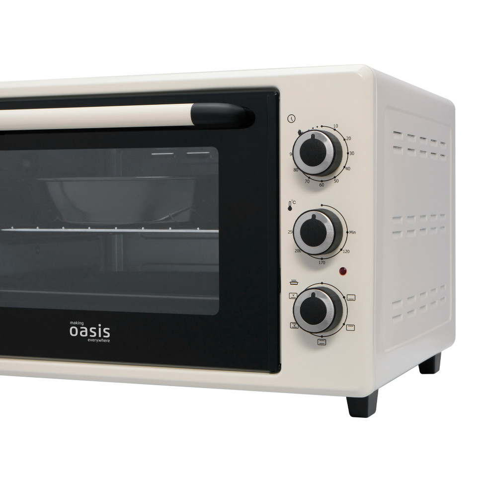 Духовой шкаф OASIS everywhere M-40CI1, Бежевый, 40л, 1500Вт, Конвекция, 5 реж., 50-250 °C, таймер