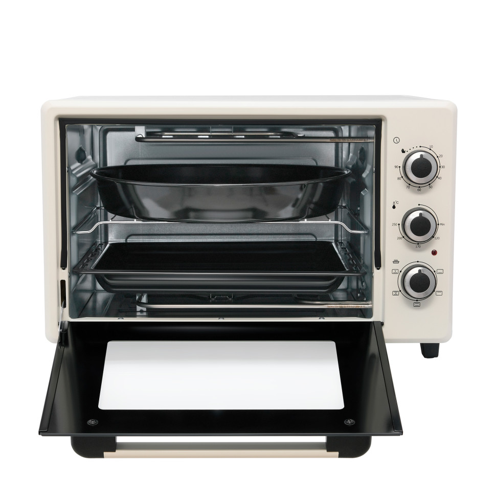 Духовой шкаф OASIS everywhere M-40CI1, Бежевый, 40л, 1500Вт, Конвекция, 5 реж., 50-250 °C, таймер