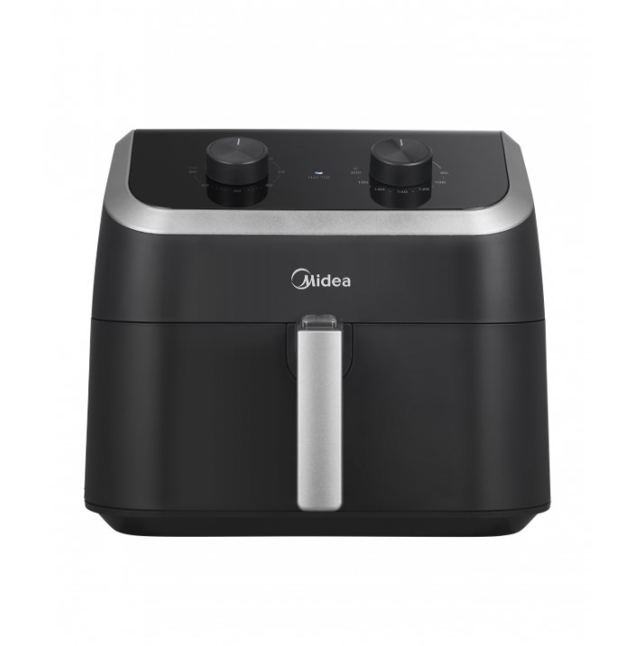 Аэрогриль Midea MAF-TN85WK Черный, 8,5 л, антипригарное покрытие, разморозка, таймер,