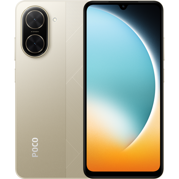 Смартфон Xiaomi Poco C71 RU 3/64Gb Золотистый РСТ Смартфон Xiaomi Poco C71 RU 3/64Gb Золотистый РСТ