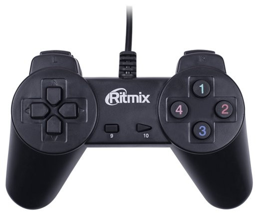 Игровой манипулятор геймпад RITMIX GP-001 Black