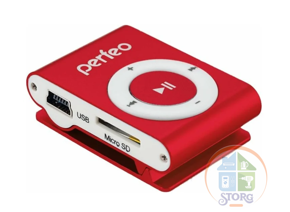 MP3 Плеер Perfeo VI-M001 Blue Red