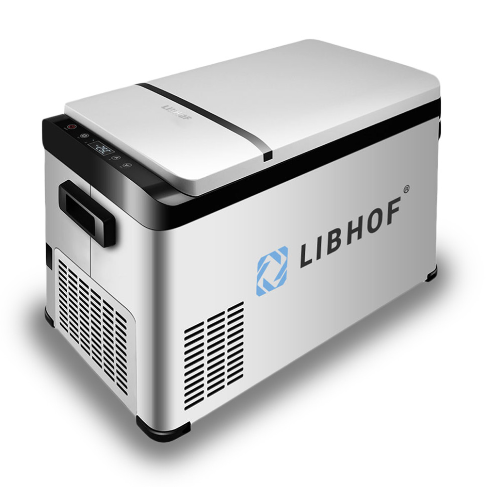 Автохолодильник Libhof K-30, 31л, 12/14В, от −25 °C до +20 °C, сенсорная панель, экорежим