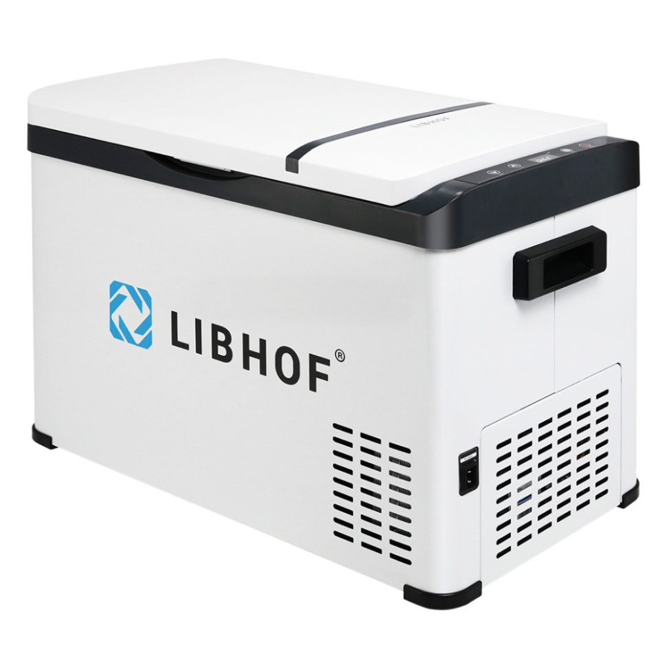 Автохолодильник Libhof K-30, 31л, 12/14В, от −25 °C до +20 °C, сенсорная панель, экорежим
