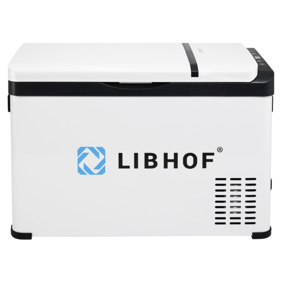 Автохолодильник Libhof K-30, 31л, 12/14В, от −25 °C до +20 °C, сенсорная панель, экорежим