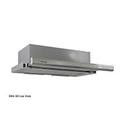 Встариваемая вытяжка телескопическая Fabiano Slim 60 Inox (550 м3/ч,нерж сталь, мех кнопки)