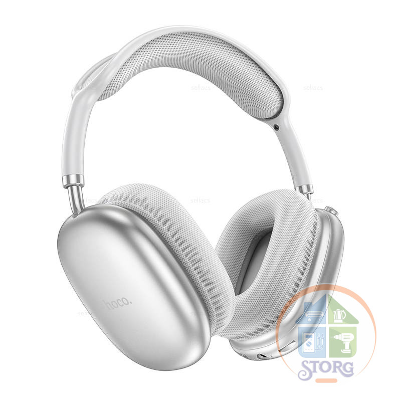 Bluetooth-наушники полноразмерные Bluetooth Hoco W35 Air (Silver) 5.3 400mah