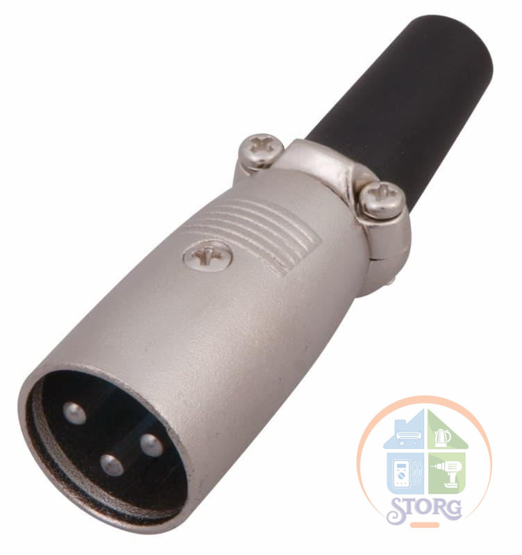 Разъем CANON штекер XLR на шнур REXANT