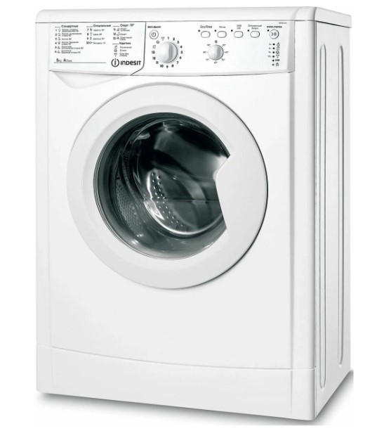 Стиральная машина Indesit IWSB 5105 5кг, 1000 об/мин , EcoTime*