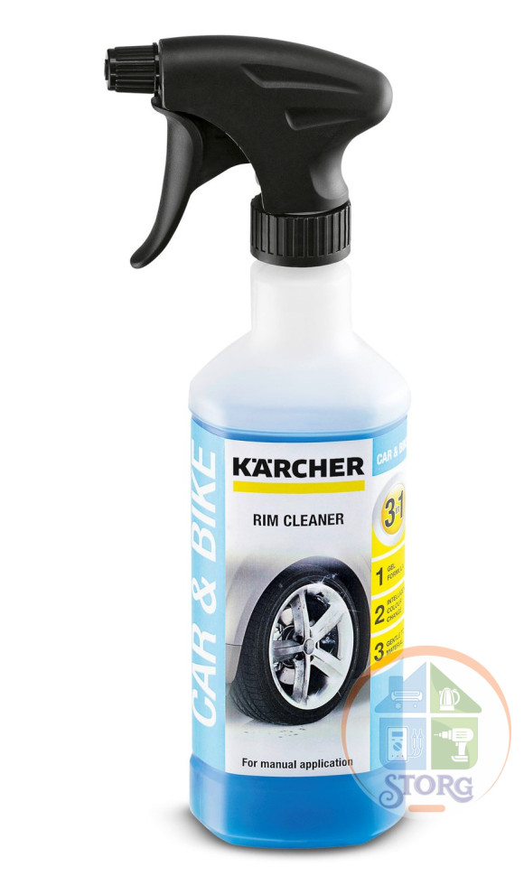 Средство для колесных дисков KARCHER 3в1 (0,5л)