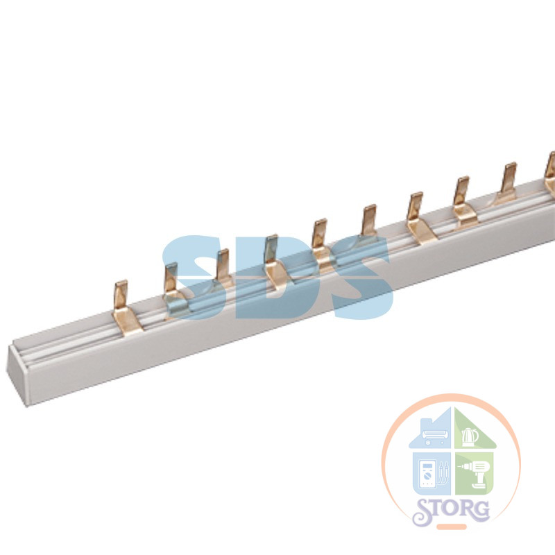 Шина соединительная типа PIN штырь 3Р 100 А 1 м REXANT (10 шт./уп.), 11-2244