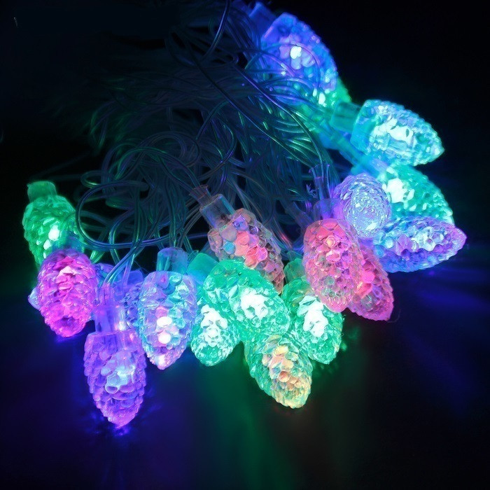 Гирлянда светодиодная фигурная S-Torg 5м 40Led "Сосулька" ( разноцвет )