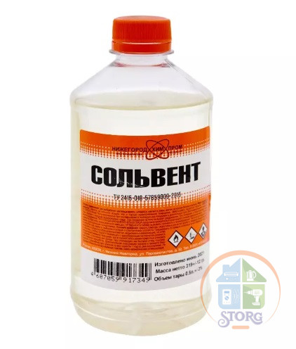 Сольвент 0,5л ПЭТ кор/25шт "НОВХИМ"