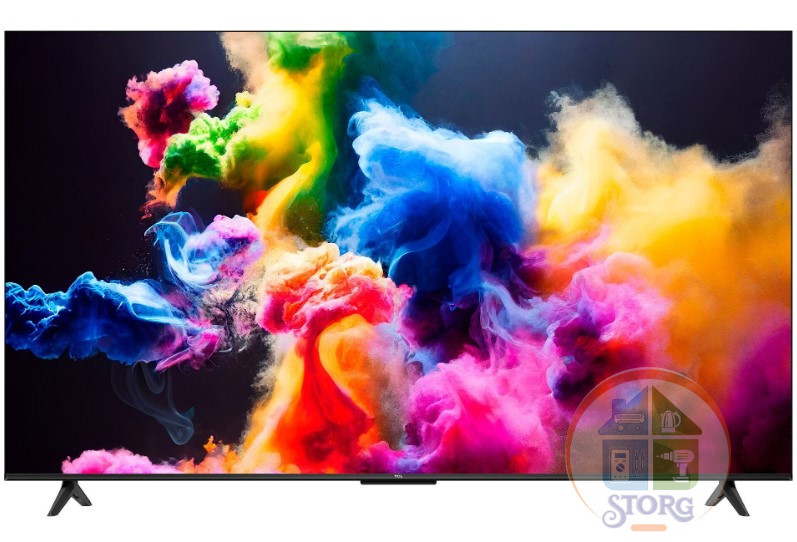65" Телевизор TCL 65P637 черный 3840x2160, Ultra HD, 60 Гц, WI-FI, SMART TV, Google TV