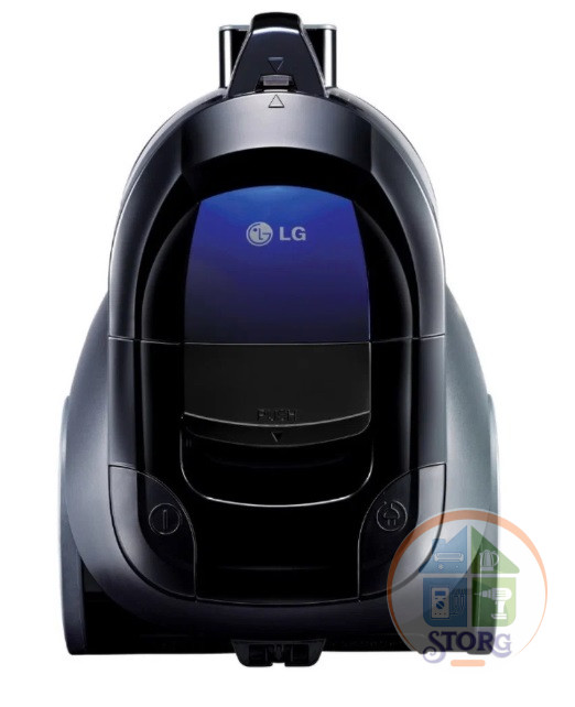Пылесос LG VK69662N ( Синий/Черный; Циклон; Мощность 1600Вт/всасывания 350Вт; Объем 1.2л )