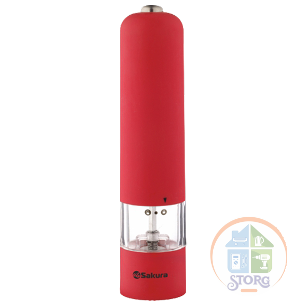 Перцемолка SAKURA SA-6640R работа от 4хАА батареек, быстро и качественно перемалывает перец