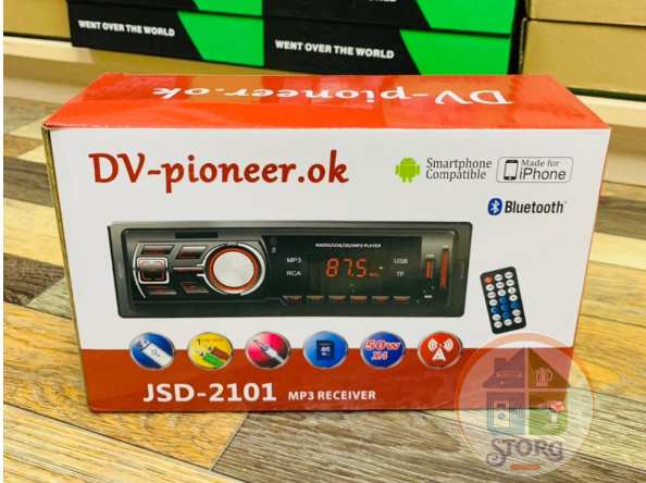 Автомагнитола DV-Pioneeir.ok  JSD-2101 BT