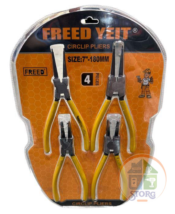 Набор съемников стопорных колец 4pcs FREED