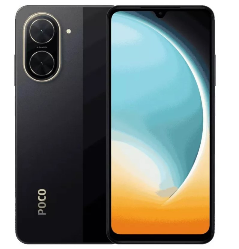 Смартфон Xiaomi POCO C71 RU 4/128Gb, 8 ядер, 1800 МГц, черный