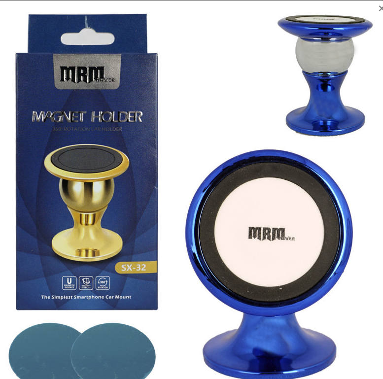 Холдер (автодержатель) на торпеду магнитный MRM SX32 (blue)