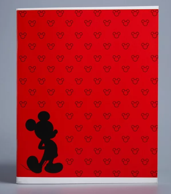 Тетрадь 48 листов в клетку Mickey «Микки Маус»