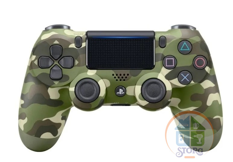 Геймпад беспроводной Sony dual shock PS4 B12 green (камуфляжный)