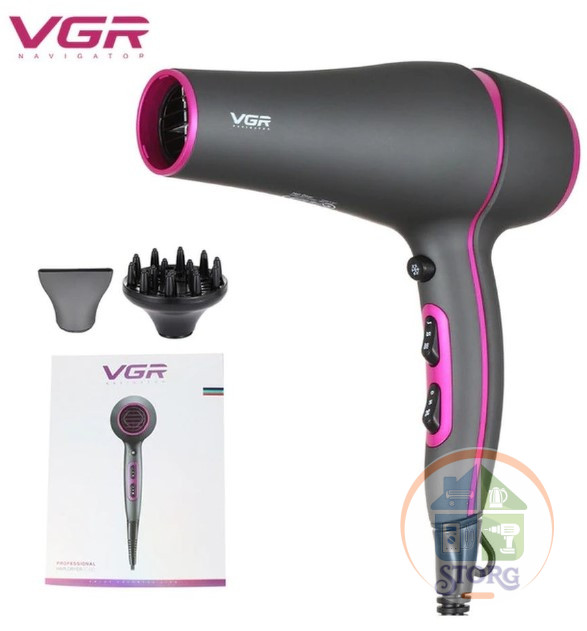 Фен для волос VGR V-402 Professional 2200 Вт