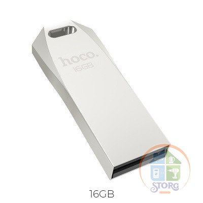 USB Флеш-накопитель HOCO 16Gb USB2.0 UD4 Intelligent Серебристый