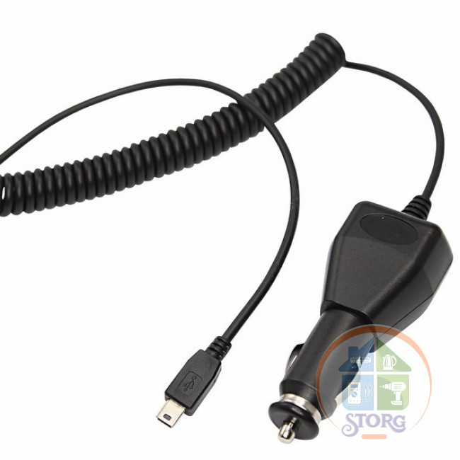 АЗУ REXANT 16-0242 5V2A + кабель MiniUSB спираль до 2М