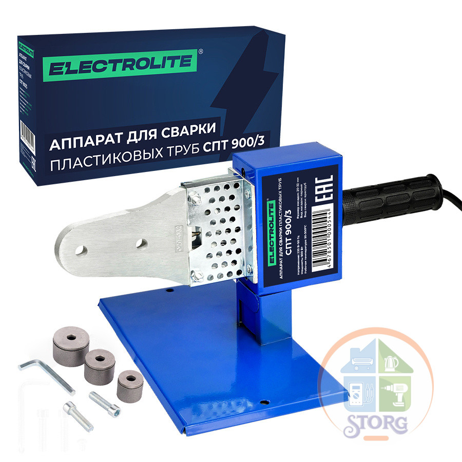 Паяльник для ПВХ ELECTROLITE СПТ 900/3 (10шт/кор)