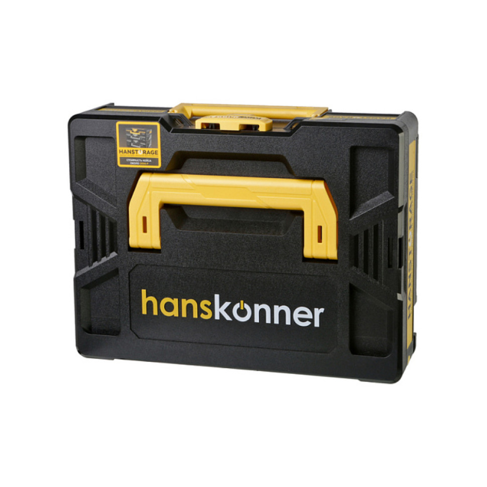 Винтоверт ударный бесщеточный Hanskonner HCD20280BLC PLATINUM, 18В, 280Нм, 1/4", 4Ач, кейс