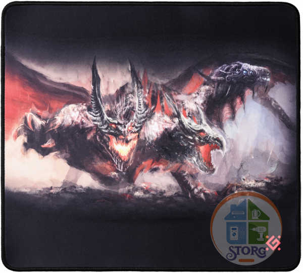 Игровой коврик DEFENDER Cerberus XXL 400x355x3мм, ткань+резина