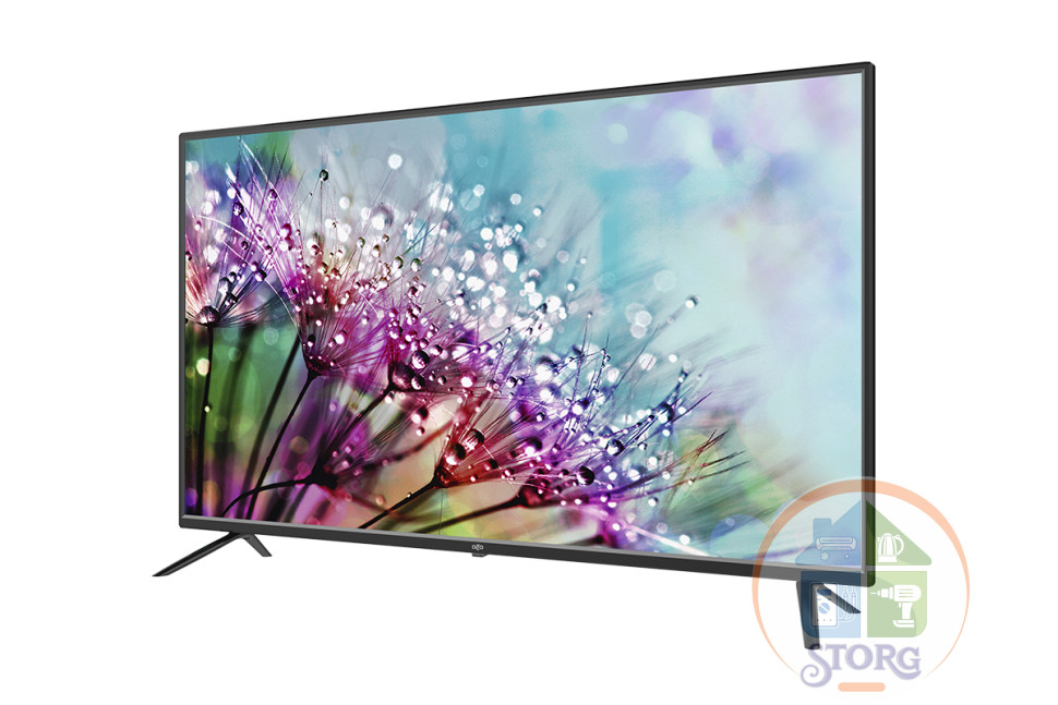 40" Телевизор OLTO 40ST20H чёрный 1920x1080, Full HD, 50 Гц, Wi-Fi, SMART TV, DVB-T, DVB-T2, DVB-C,