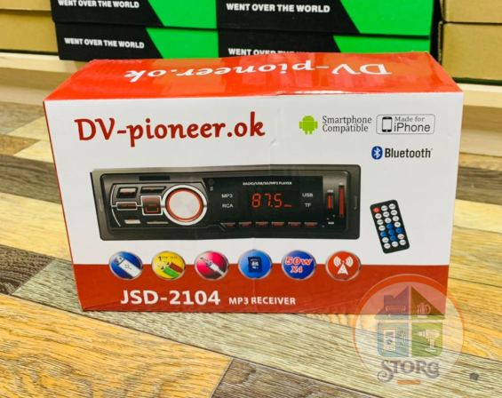 Автомагнитола DV-Pioneeir.ok  JSD-2104 BT