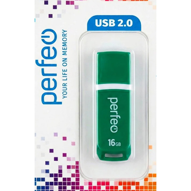 USB флеш-накопитель Perfeo 32GB C11 Green