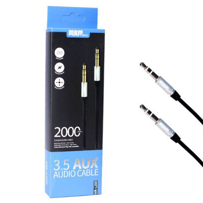 Кабель AUX MRM MR-L200 2000mm в коробочке