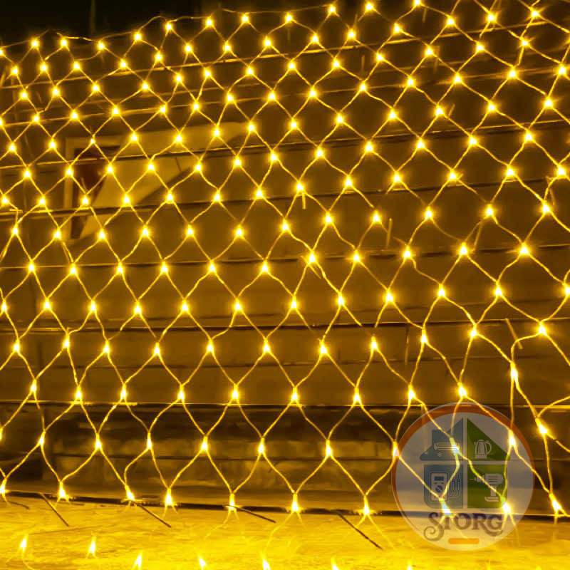 Гирлянда-сетка S-Torg 240 LED 2*2м (желтый)