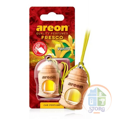Ароматизаторы для автомобиля AREON  "FRESCO"VANILLA