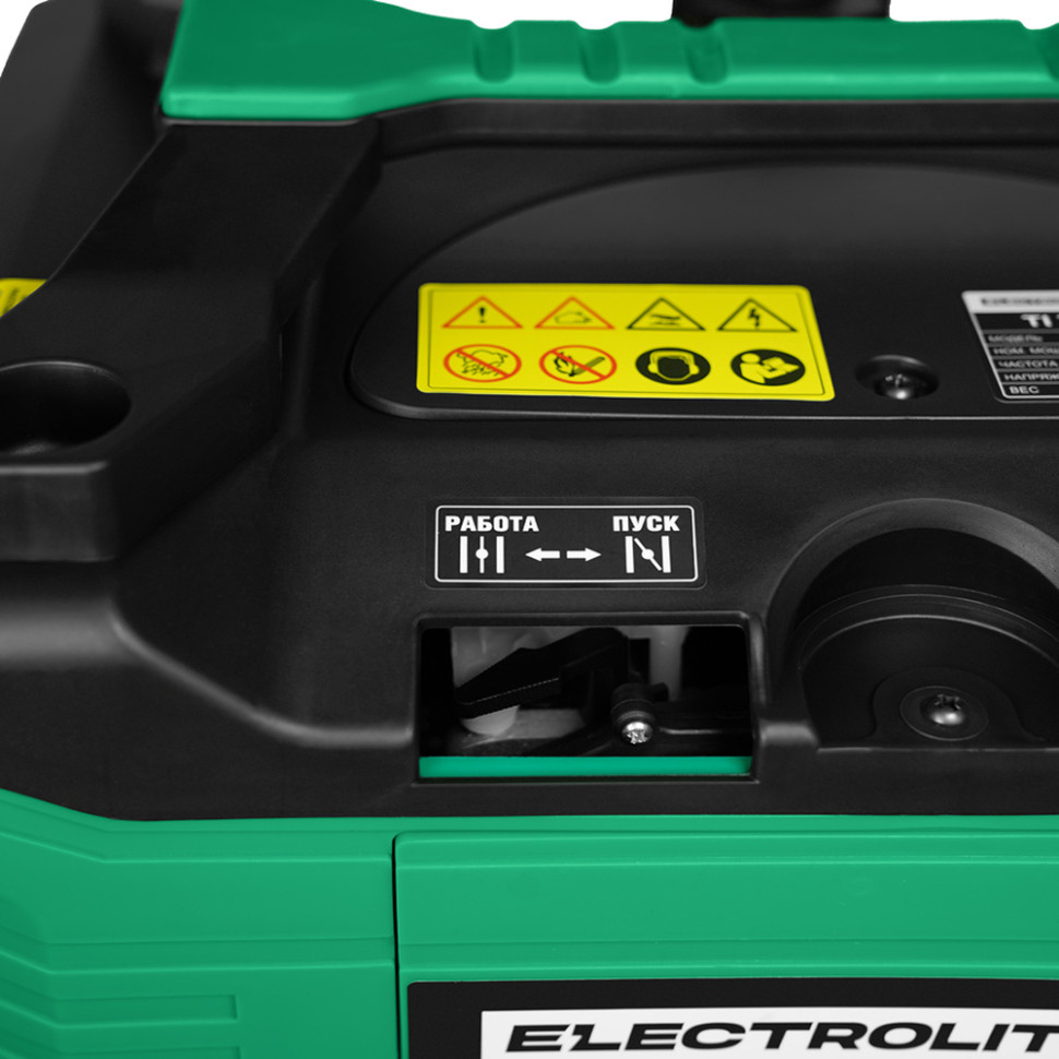 Генератор бензиновый инверторный Electrolite TI 1400 (1200/1400Вт,220В,4-такт.,бак 4.5л, медн., AVR)