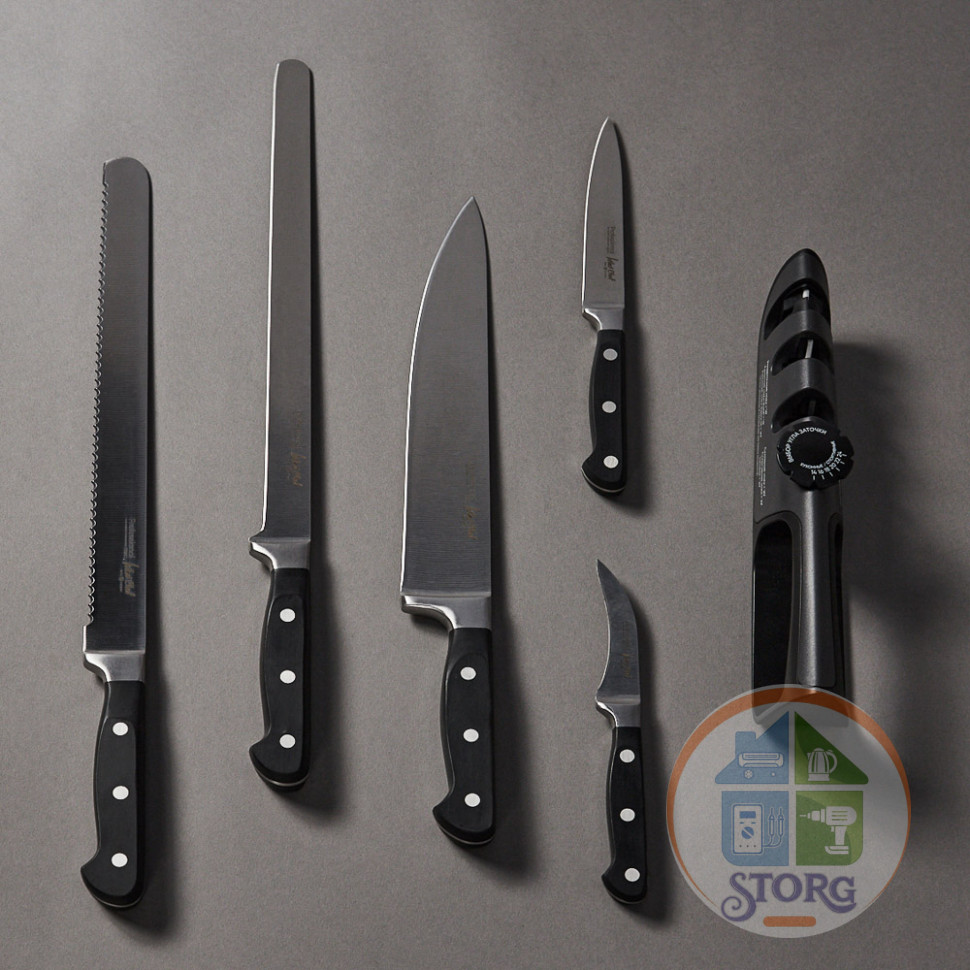 Нож кухонный шеф 25,4см, кованый, нерж.сталь Ivlev Chef Profi 5Cr15