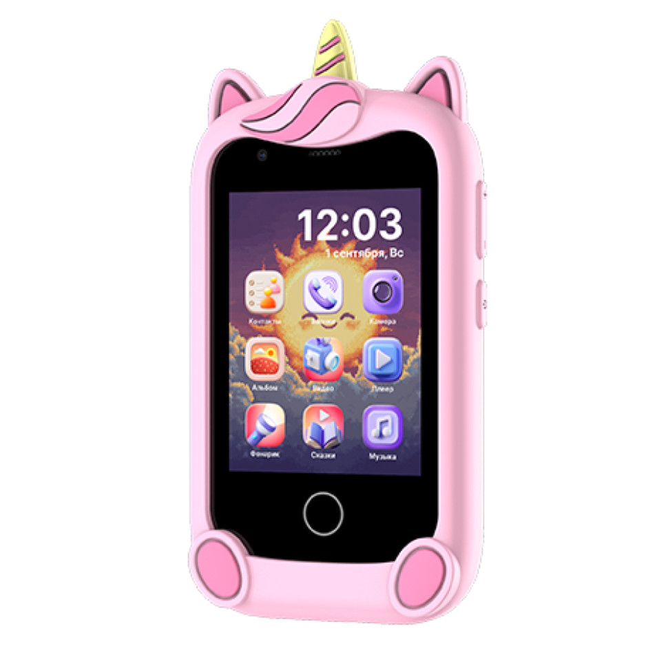 Детский смартфон Elari GamePhone 32Mb, 4Gb, черный/розовый Детский смартфон Elari GamePhone 32Mb, 4Gb, черный/розовый
