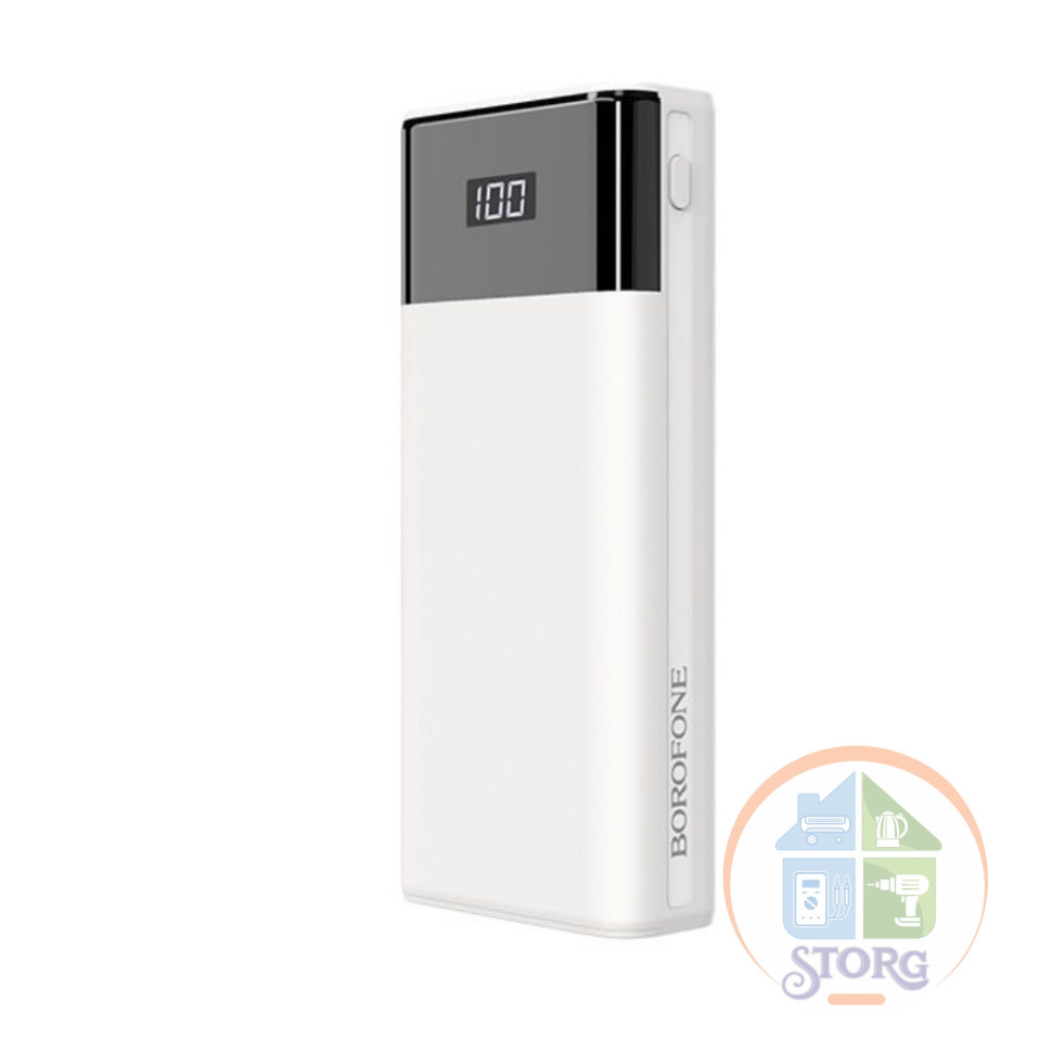 Power Bank Borofone BT25 High power mobile power bank(10000mAh){White}
