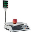 Весы торговые сертифицированные MERCURY M-ER  327ACP-15.2 LCD (Ю.Корея) (Пищев.сталь)