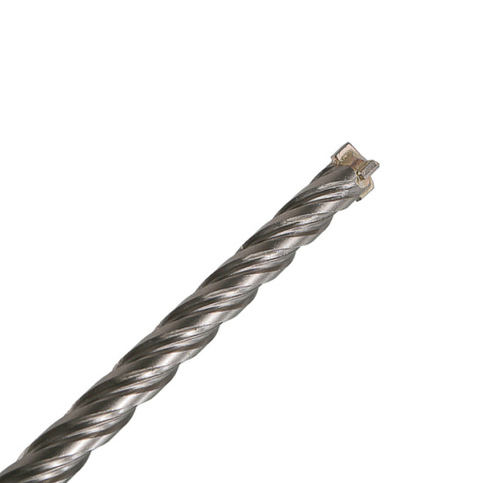 Бур SDS+ Hanskonner H9019-C12-210, 12×210 мм, крестовой резец, S4 спираль, QUADRO POWER