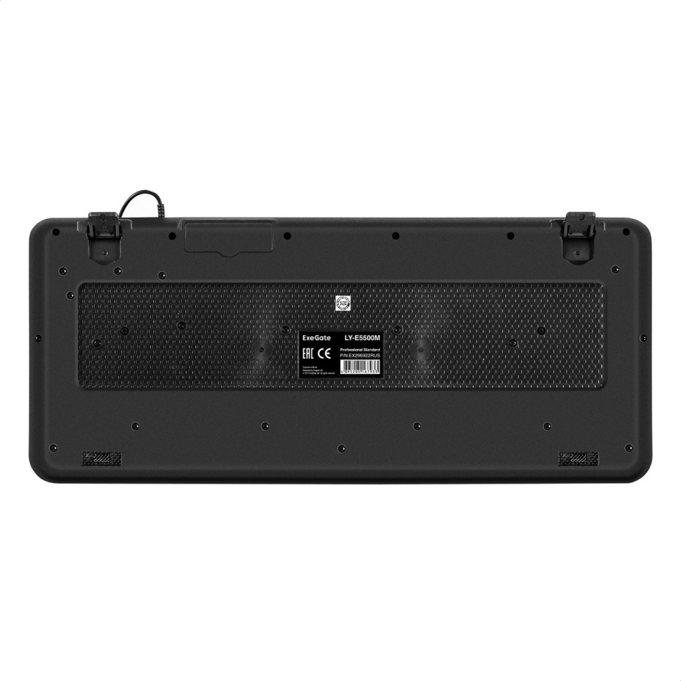 Клавиатура ExeGate Professional Standard LY-E5500M проводная, USB, Черный