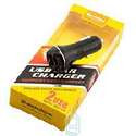 АЗУ Reddax RDX -103  2-USB адаптер - чёрный