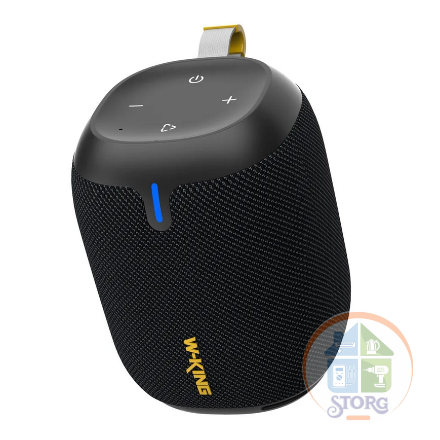 Портативная колонка W-King D120 (черный) 15W BT, FM