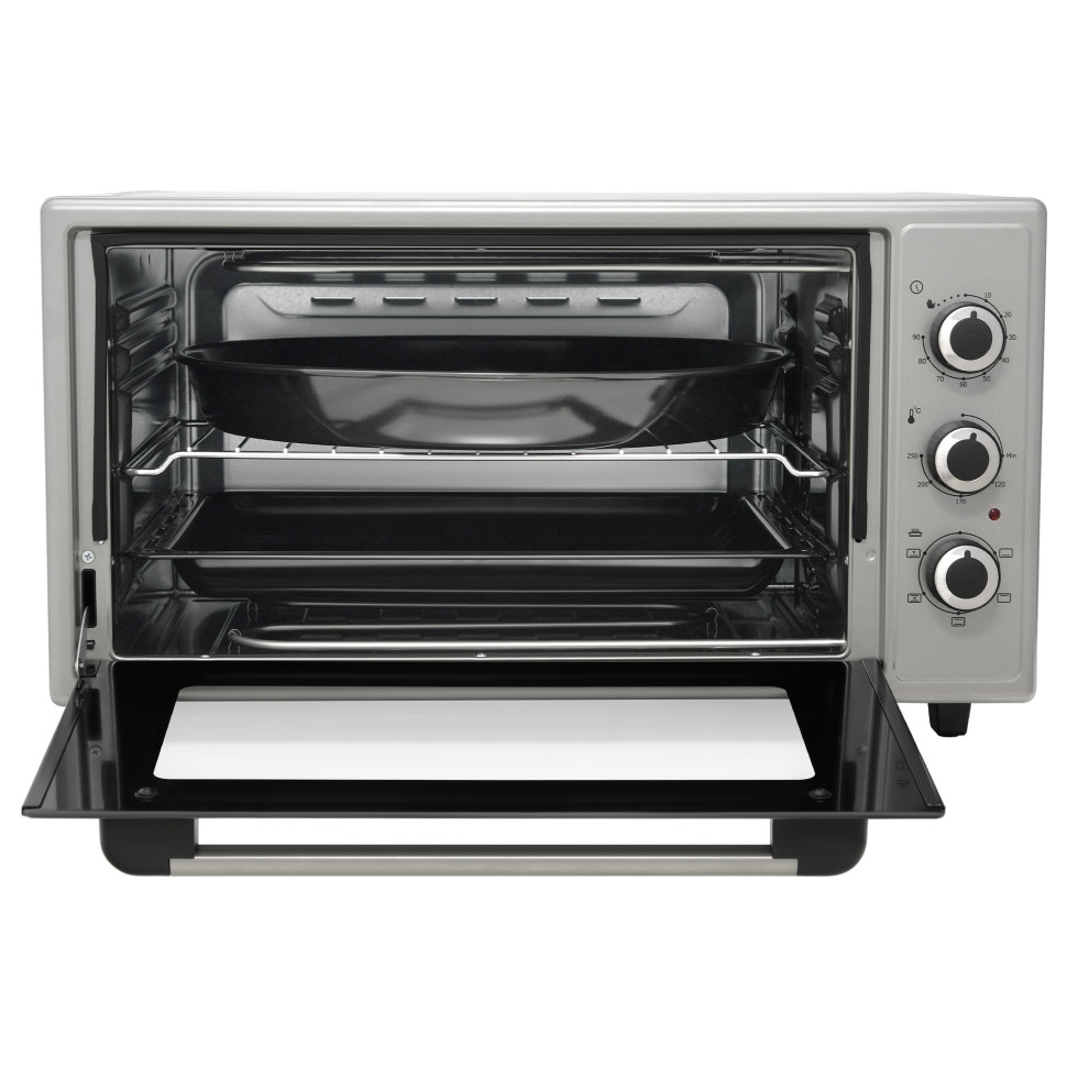 Духовой шкаф OASIS everywhere M-50CG1, Серый, 50л, 1600Вт, Конвекция, 5 реж., 50-250 °С, таймер