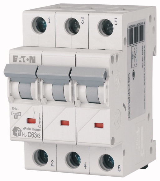 Выключатель автоматический модульный EATON HL-63/3